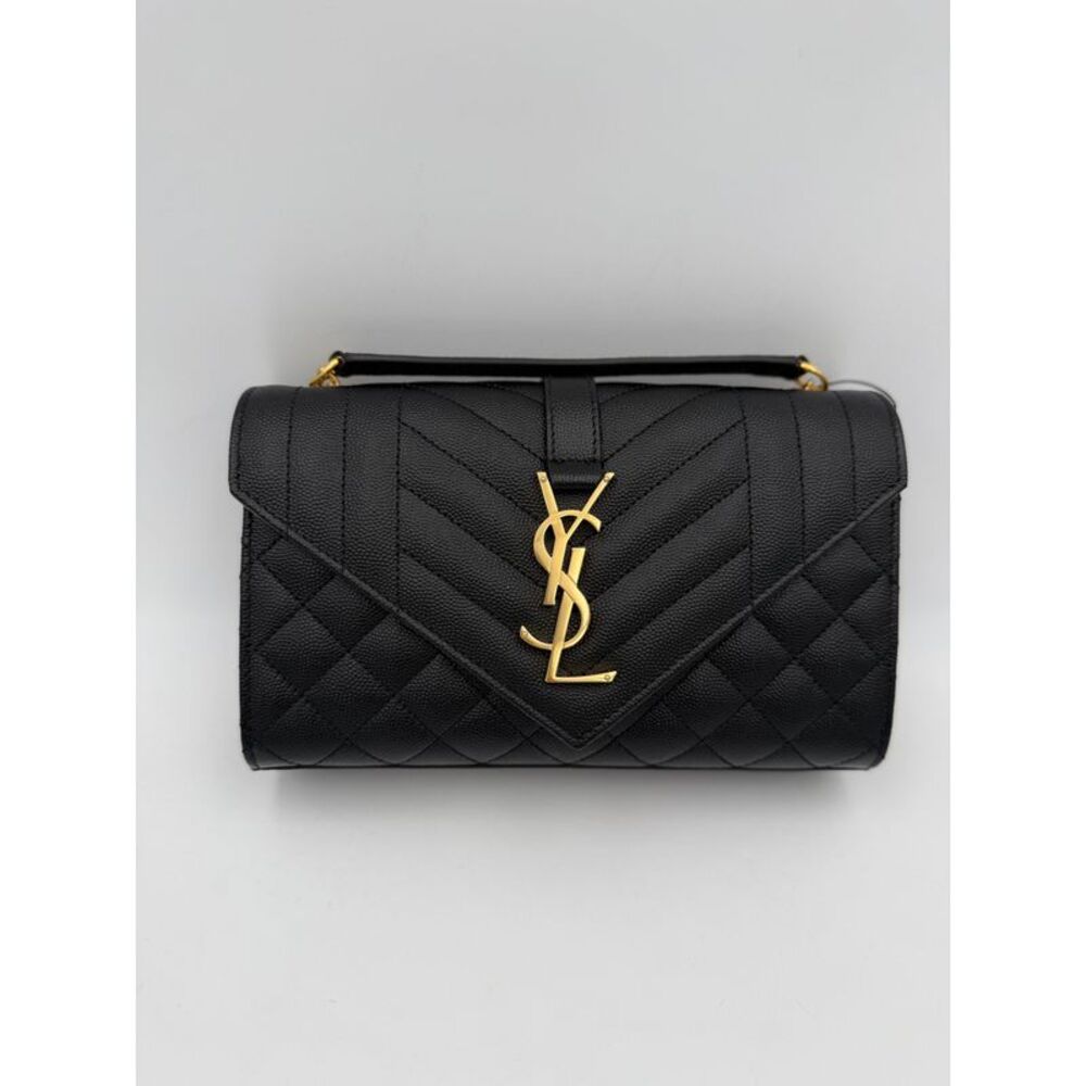 Saint Laurent Bicolor Leather Handbag